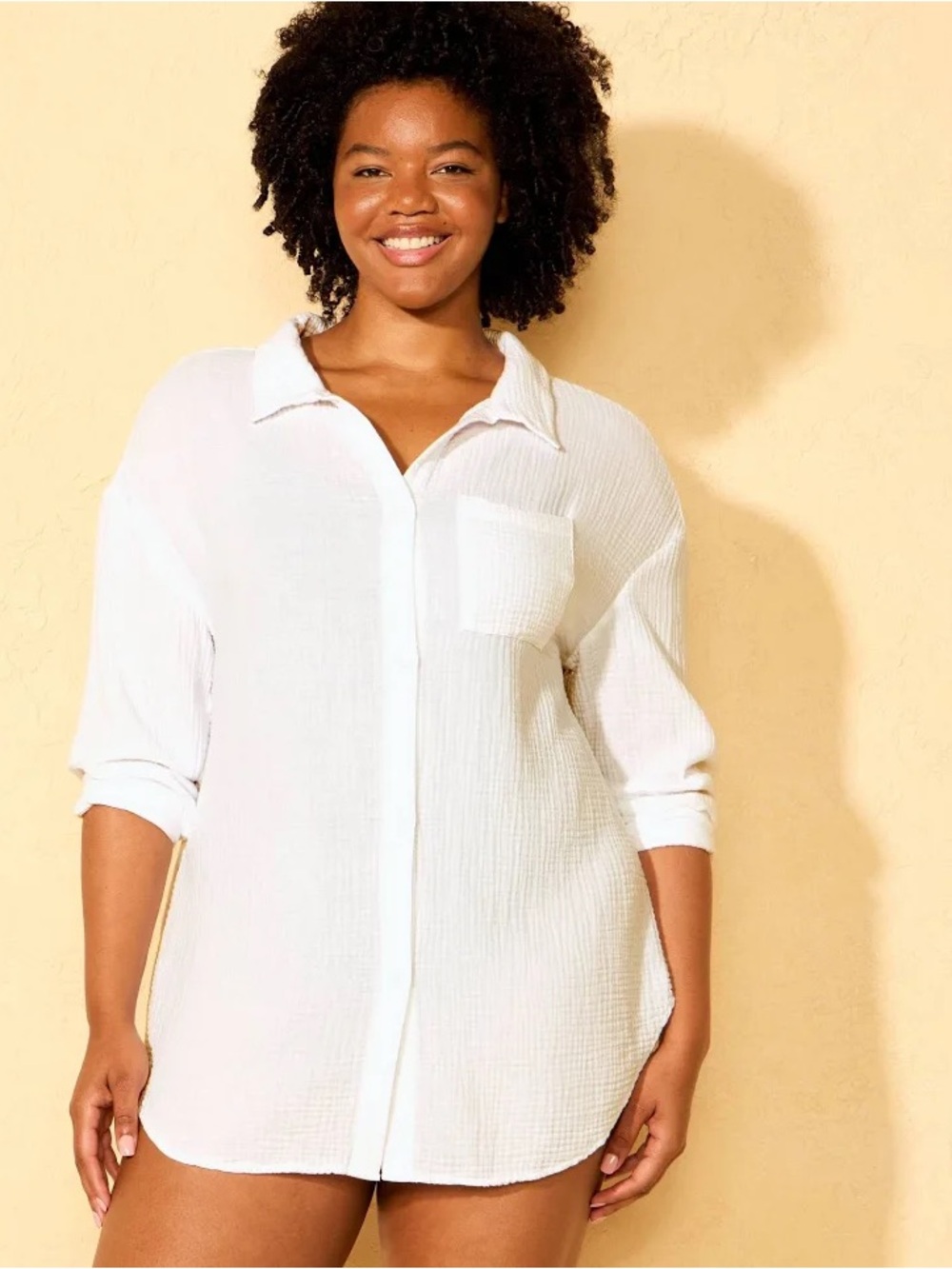 Shade & Shore Women’s Gauze Coverup